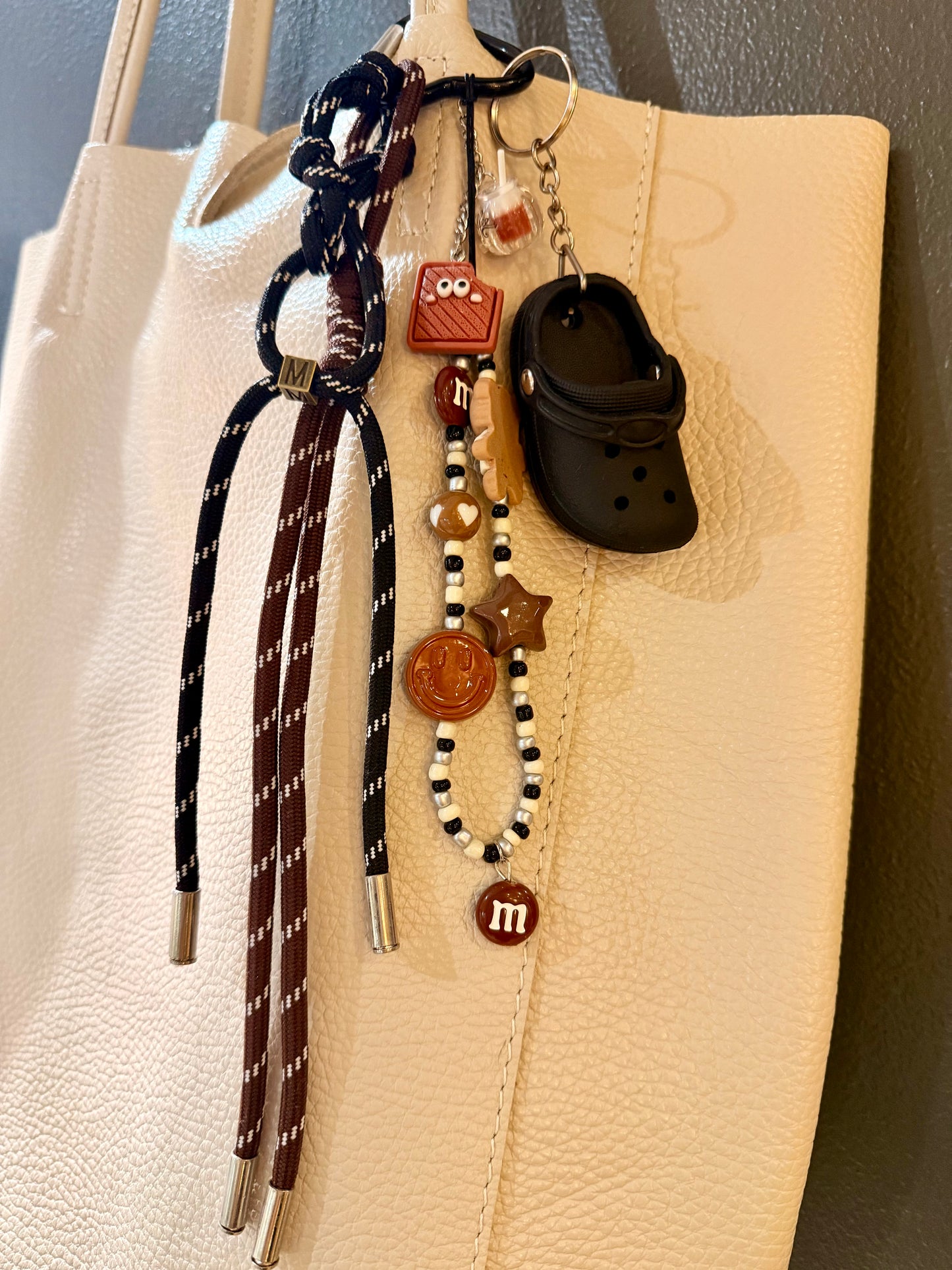 Black Sandal & Sweetie Bag Charm