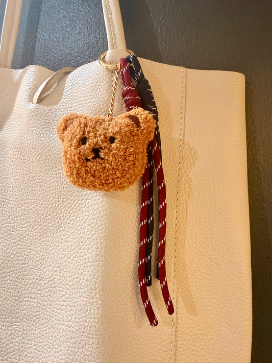 Caramel Bear Bag Charm